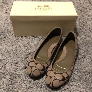 Coach Delhine Ballet Flats size 7.5